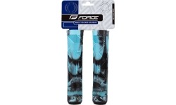 Chwyty kierownicy FORCE BMX (czarne/niebieskie) 145mm