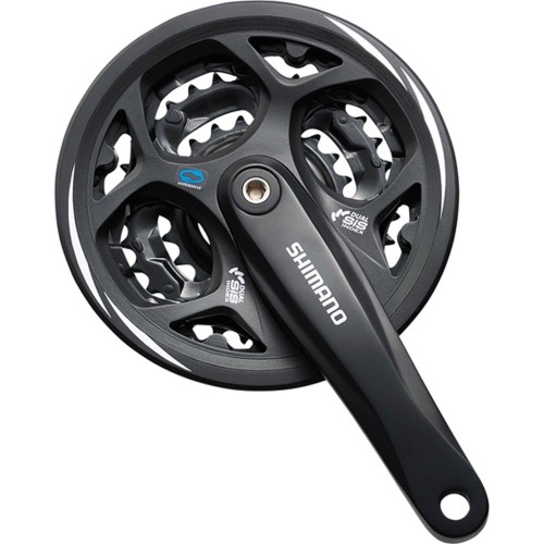 Przednia korba z zębatkami Shimano FC-M311 // 3x7/8 biegów, 42-32-22T, 175mm