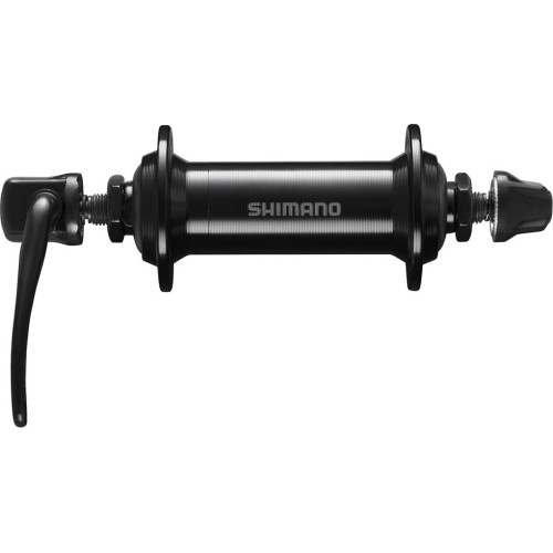 Piasta przednia Shimano TX500, 36H, z zaciskiem szybkomocującym (czarna)