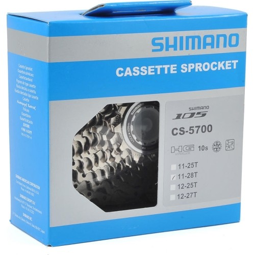Galinis žvaigždžių blokas, Shimano CS-5700 11-25T 10 pavarų