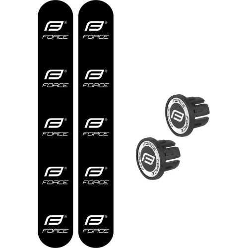 Vairo juosta FORCE Eva Dual (juoda)