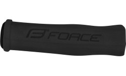 Chwyty kierownicy FORCE 22,2x122mm (piankowe, czarne)
