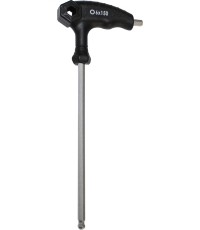 Raktas T formos, šešiakampis 6mm