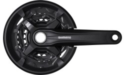 Przednia zębatka Shimano MT210-3 // 3x9 biegów / 40-30-22T / 175mm