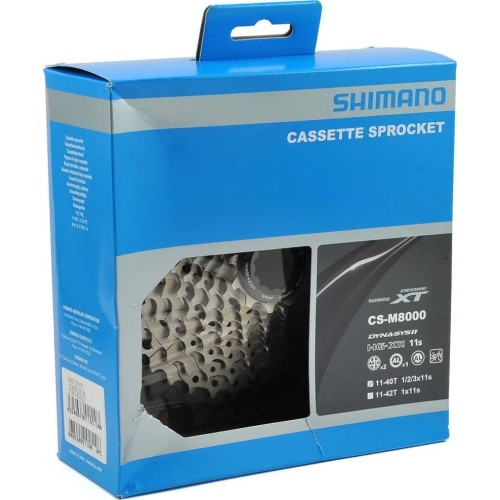 Galinis žvaigždžių blokas Shimano CS-M8000 11-40T 11 pavarų