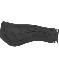 Chwyty kierownicy FORCE TROY 136mm (gumowe, czarne)