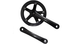 Przednia zębatka z osłoną, 1x3 biegi, 39T, 175mm
