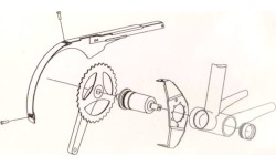 Grandinės apsauga SKS Chainblade, 42-44T
