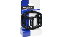 Pedalai FORCE BMX (magnio metalas, juodi)