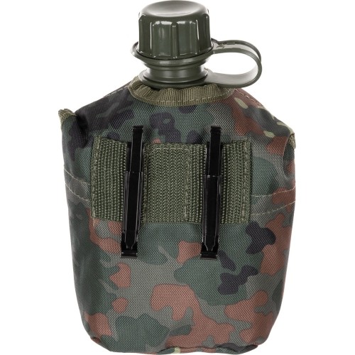 Plastikowa manierka US 1 l z pokrowcem BW camo, bez BPA