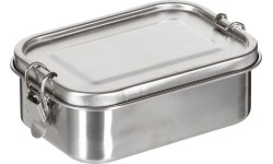 Pojemnik na lunch „Premium”, stal nierdzewna, ok. 16 x 115 x 6 cm