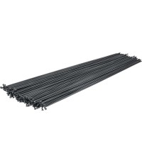 Szprychy 2,0 x 296 mm, ocynkowane (czarne)