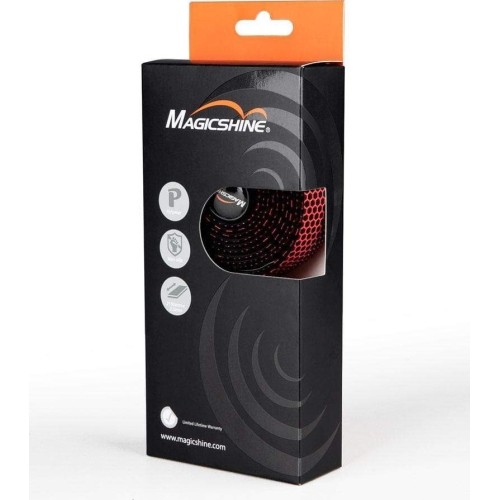 Owijka kierownicy Magicshine (czarno-czerwona)