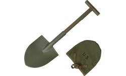 Saperka US T-Spade M10, zielona OD, z pokrowcem brezentowym