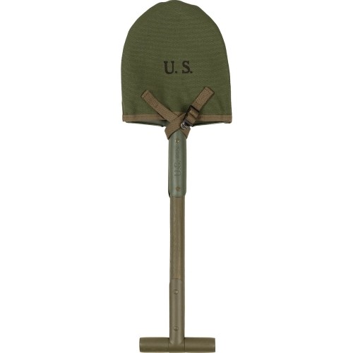 Saperka US T-Spade M10, zielona OD, z pokrowcem brezentowym