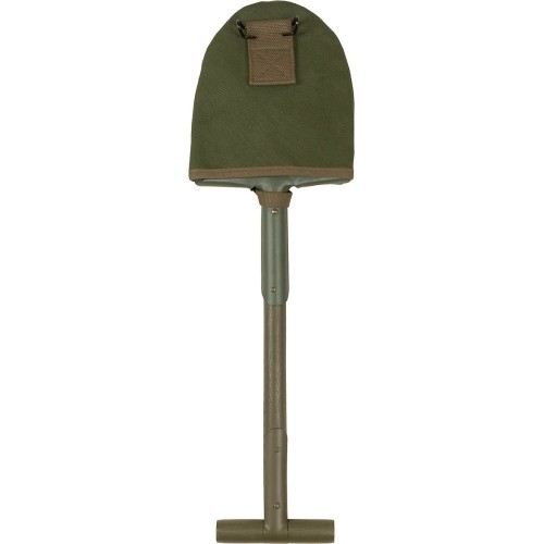 Saperka US T-Spade M10, zielona OD, z pokrowcem brezentowym