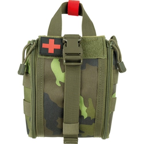 Ładownica na apteczkę MOLLE M 95 CZ, mała, kamuflaż