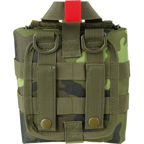 Ładownica na apteczkę MOLLE M 95 CZ, mała, kamuflaż