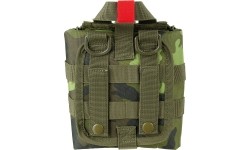 Ładownica na apteczkę MOLLE M 95 CZ, mała, kamuflaż