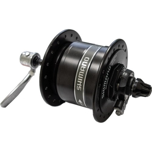 Piasta przednia - dynamo Shimano DH-2D35, 36H (czarna)