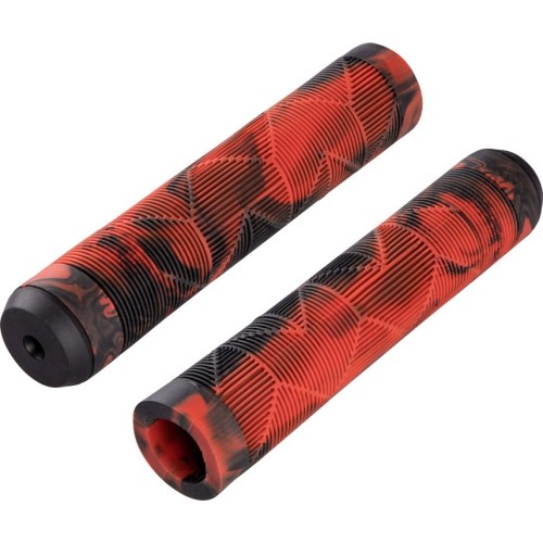 Chwyty kierownicy FORCE BMX 145mm (czarno-czerwone)
