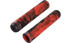 Chwyty kierownicy FORCE BMX 145mm (czarno-czerwone)