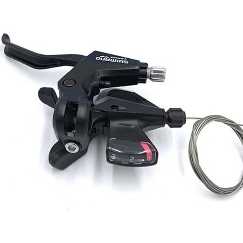 Manetka/dźwignia hamulca Shimano Altus M310 lewa, z linką, 3 biegi