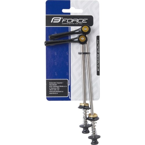 Zestaw zacisków szybkomocujących FORCE 145/175 (aluminium/tytan)