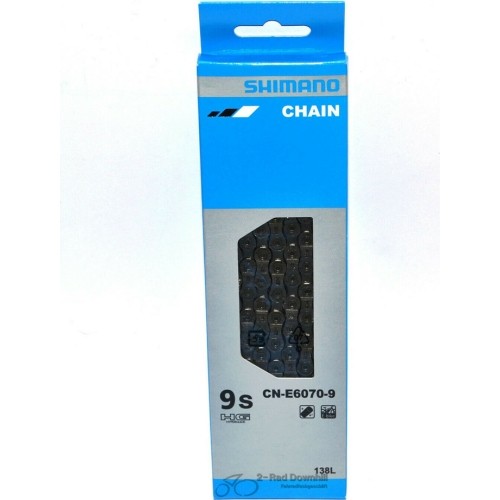 Łańcuch Shimano 9-rzędowy CN-E6070 138 ogniw