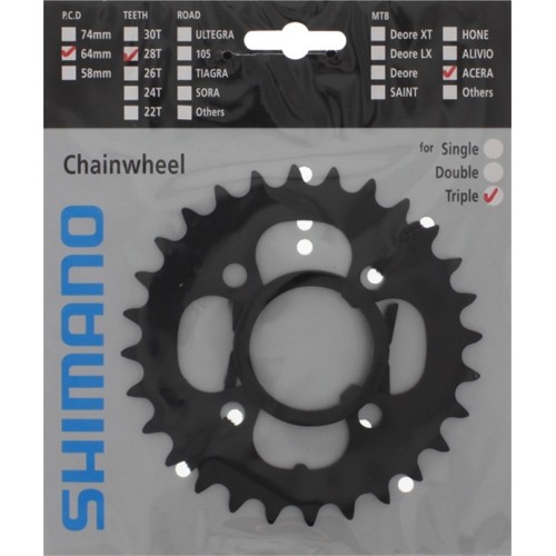 Zębatka przednia Shimano Acera M361 28T 8/7 biegów