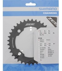 Zębatka przednia Shimano ZEE M640 36T czarna 1x10