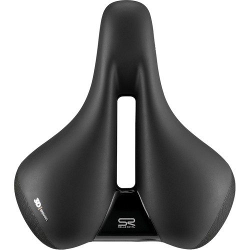 Siodełko Selle Royal Ellipse Relaxed Unisex 23 250x223mm (czarne)