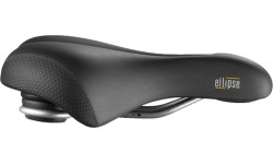 Siodełko Selle Royal Ellipse Relaxed Unisex 23 250x223mm (czarne)