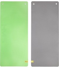 Mata fitness HMS Premium MFK08 EVA, 140x60 cm, 15 mm, zielono-czarna