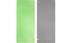 Mata fitness HMS Premium MFK08 EVA, 140x60 cm, 15 mm, zielono-czarna
