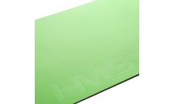 Mata fitness HMS Premium MFK08 EVA, 140x60 cm, 15 mm, zielono-czarna