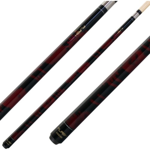 Billiard Cue Classic Flash, red, 5/16x18, Pool