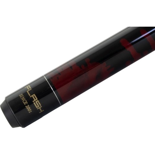 Billiard Cue Classic Flash, red, 5/16x18, Pool