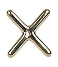 Rest Head Cross, brass