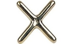 Rest Head Cross, brass