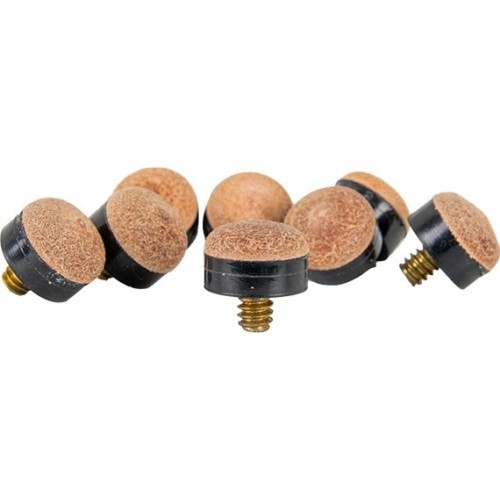 Metalowa wkręcana końcówka do kija bilardowego, 13 mm, 3/16