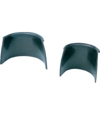Wkłady do łuz, czarne, plastikowe, 4 in, komplet 6 szt.
