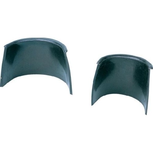 Wkłady do łuz, czarne, plastikowe, 4 in, komplet 6 szt.