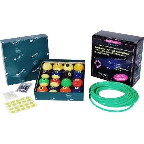 Zestaw bil Aramith glow in the dark, 57,2 mm, Pool