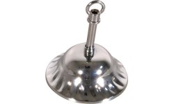 Lampa bilardowa Memory, biało-czarna, 3 klosze, Ø 44 cm, 156 cm