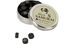 Skórka do kija Rei Samurai Black, 8 warstw, 14 mm, MAX