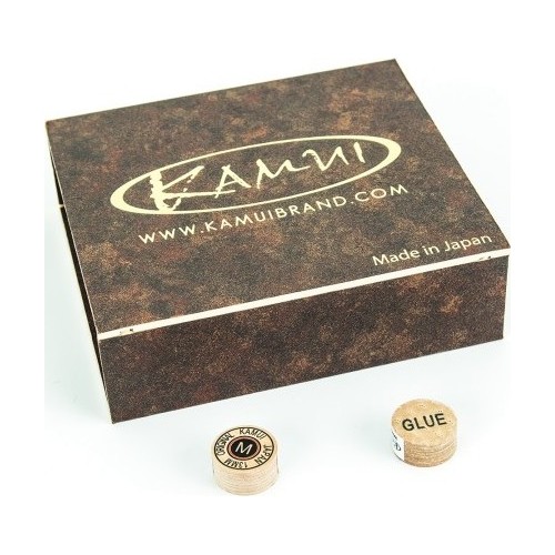 Skórka do kija Kamui Original Brown, różne typy, 13 mm, średnia