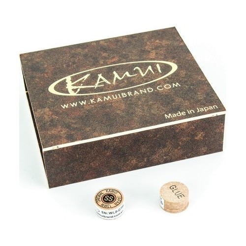 Skórka do kija Kamui Original Brown, różne typy, 13 mm, super miękka