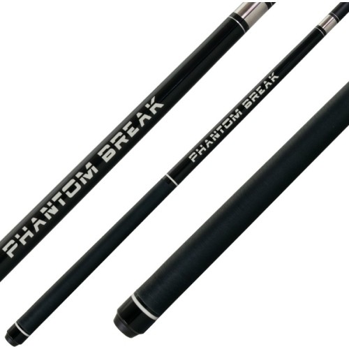 Billiard Cue, Pool, Phantom Break Jump CPB-1, Black, Irish Linen, Quick Release Joint