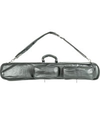 Miękkie etui na kij bilardowy, eleganckie, czarne, 3/5, 83 cm